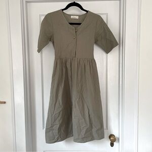 Little Cottonwood Sage Alder Dress